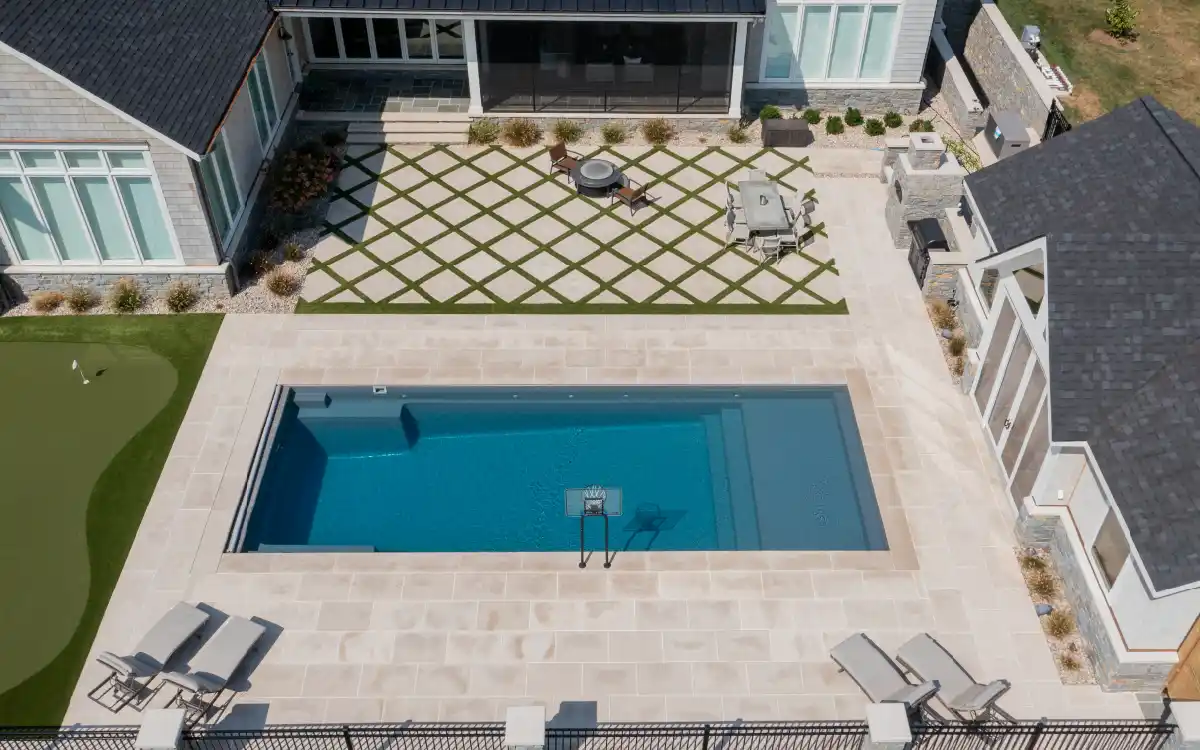 Fiberglass swimming pool installation in Columbus Ohio step #2: Site evaluation