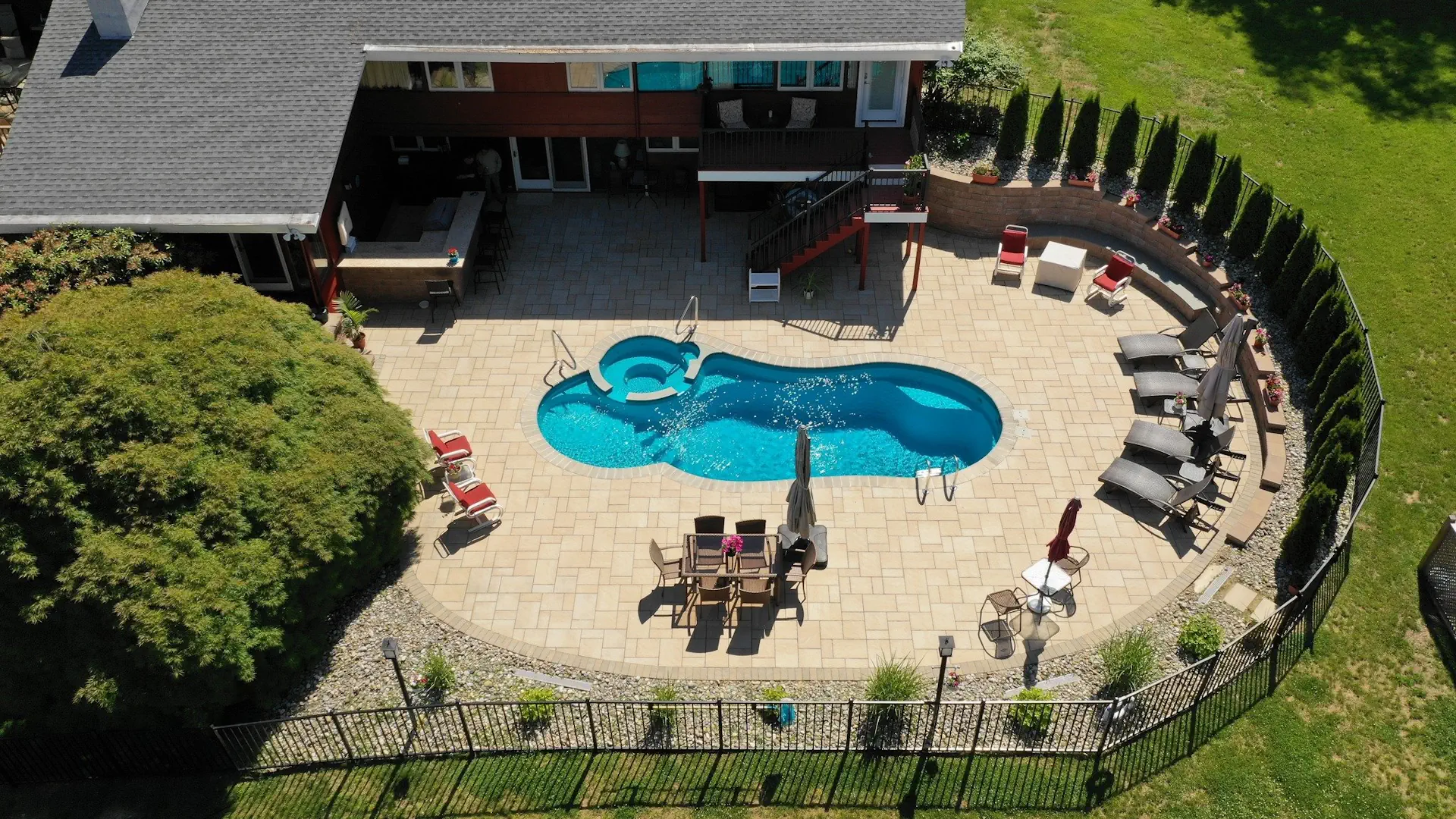 Fiberglass Swimming Pool Installations by Leisure Pools Westchester