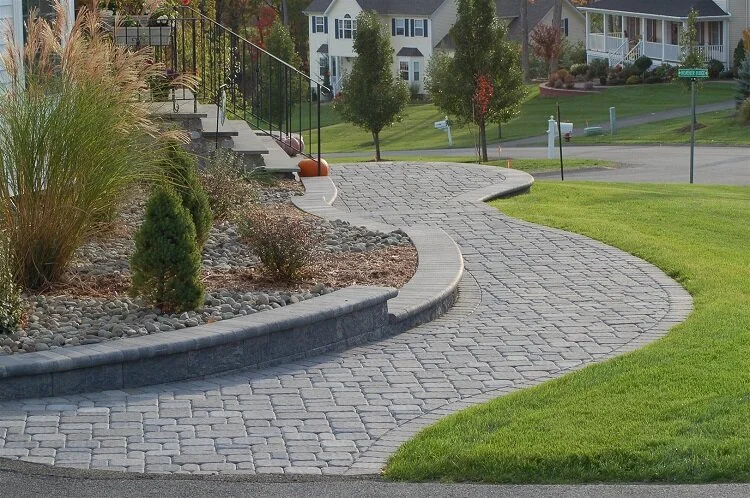 walkways Leisure Pools Westchester offers walkway and retaining wall design and installation services in Peekskill , NY